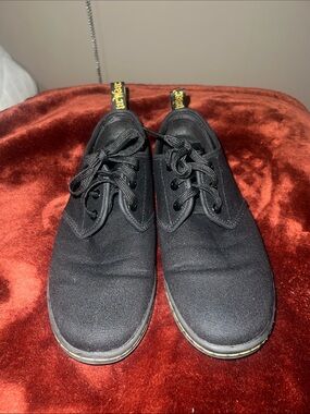 Black Canvas unisex’s Lace-Up Casual Shoes